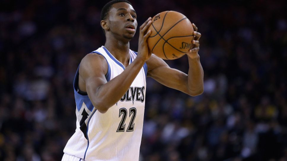 Блестящ Уигинс за победа на Минесота в Денвър