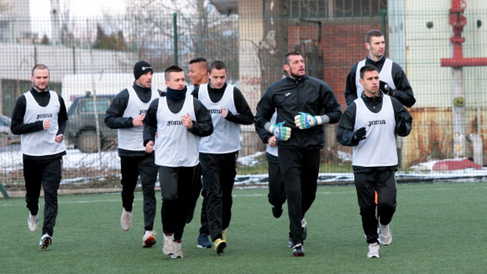 Славия направи първа тренировка в Турция