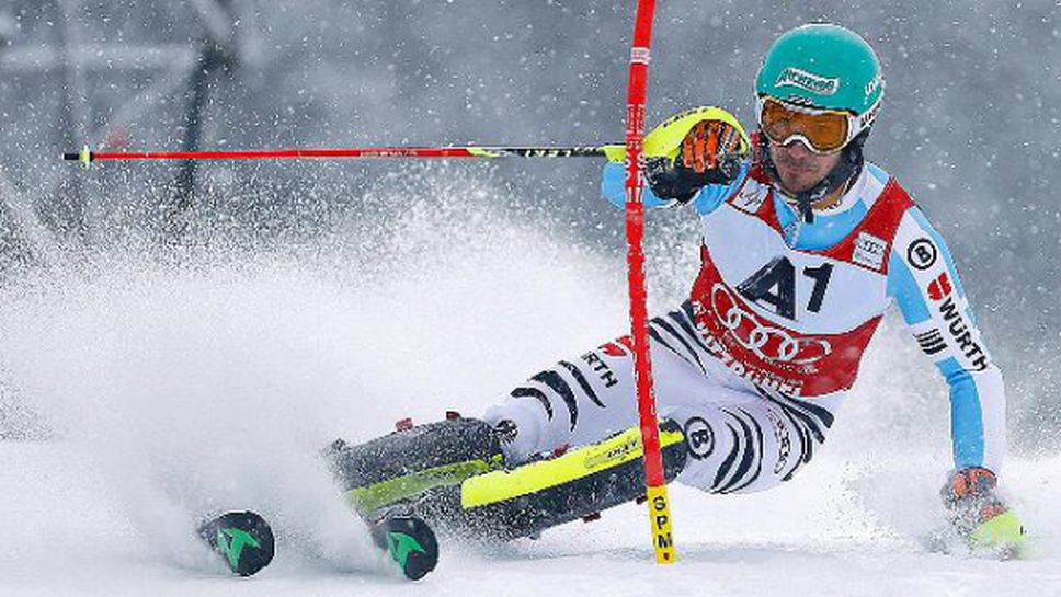 Матиас Харгин спечели слалома от Световната купа