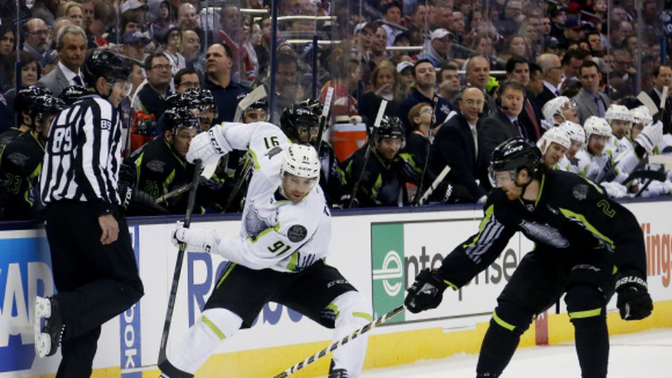 Мачът на звездите в НХЛ завърши с рекордните 29 гола