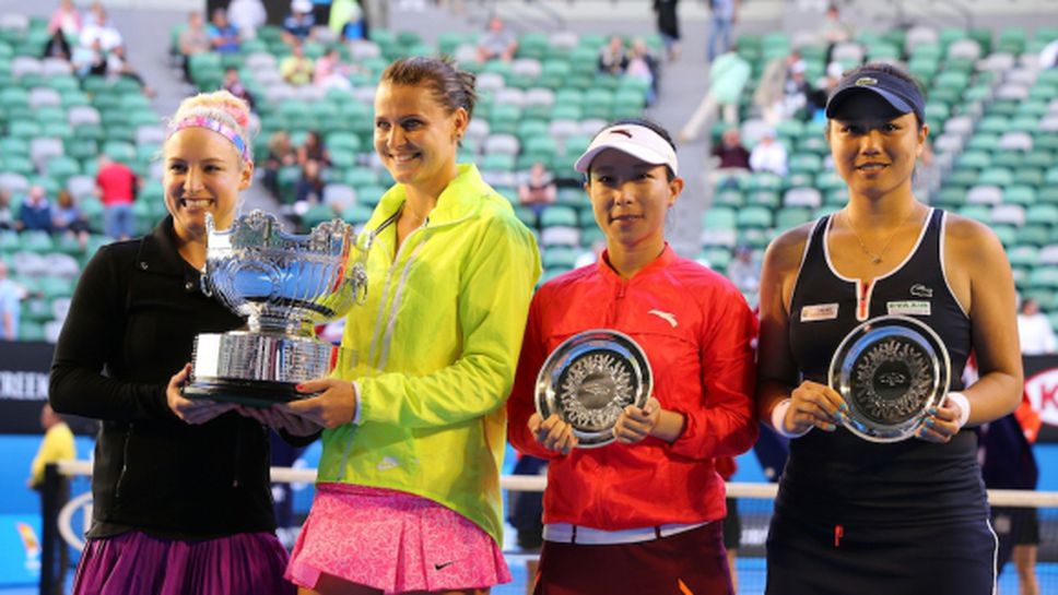 Матек-Сандс и Шафаржова спечелиха титлата на двойки при жените на Australian Open