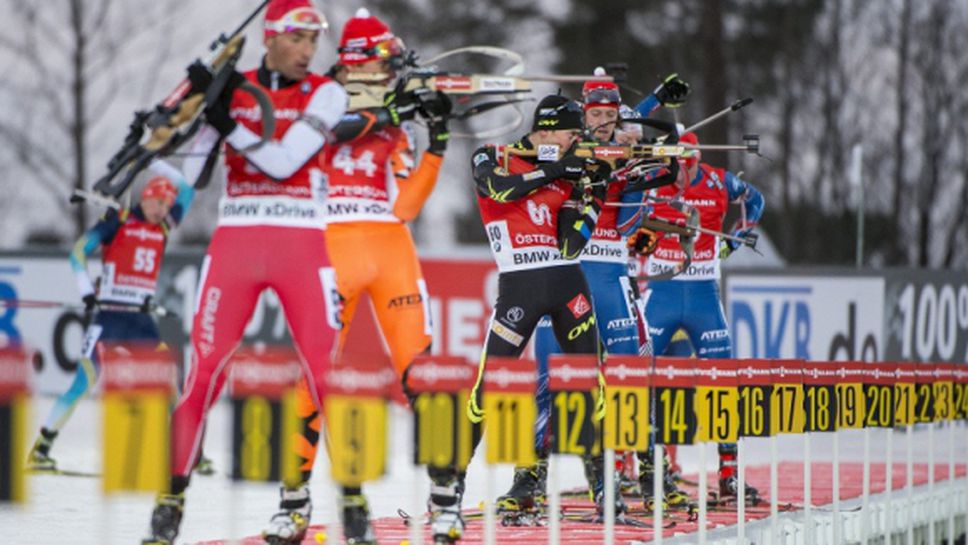 Едуард Латипов спечели преследването за юноши на европейското по биатлон