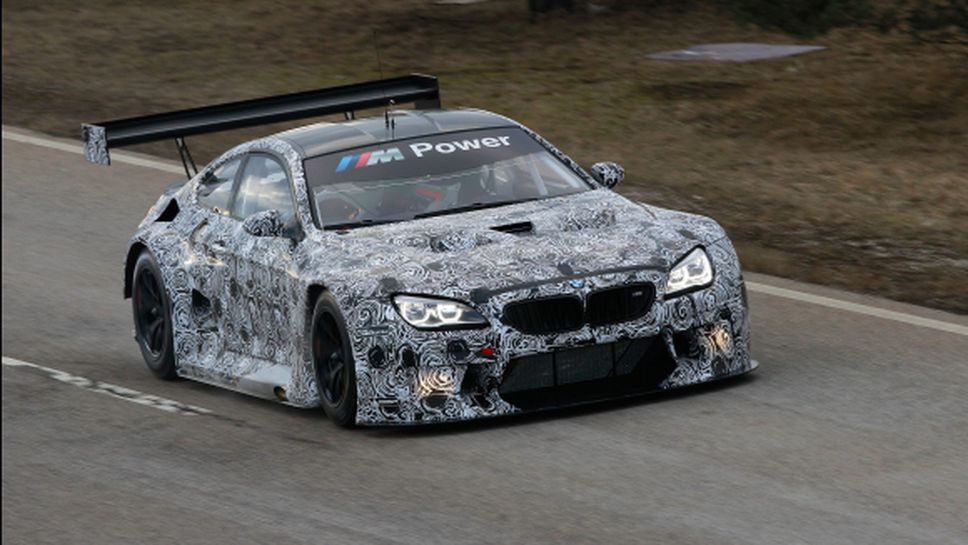 Вижте първите стъпки на BMW M6 GT3