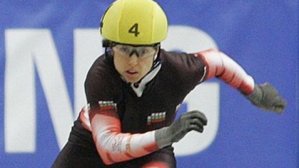 Рая Захариева завърши на 28-о място на 1000 метра на СК по шорттрек в Дрезден