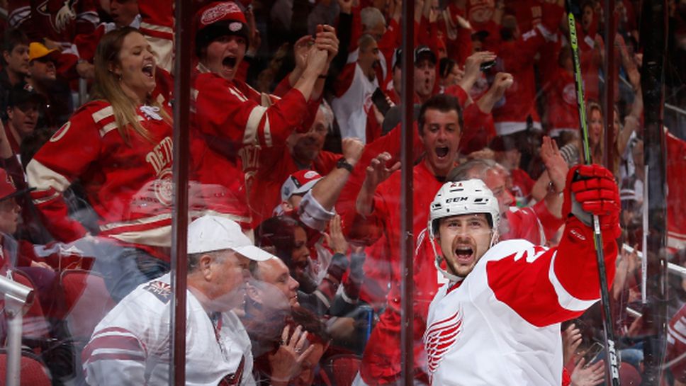 Детройт се изравни с Тампа Бей, Ванкувър смаза Питсбърг