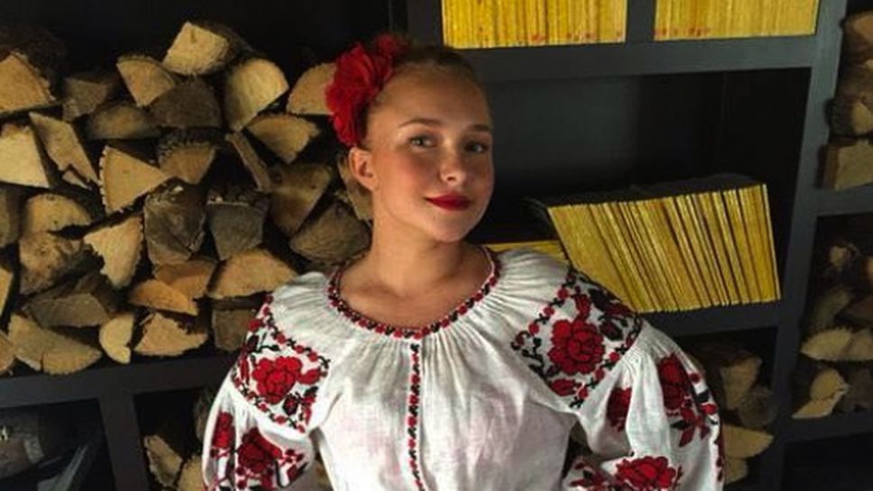 Хейдън се премени като украинско девойче за Св. Валентин