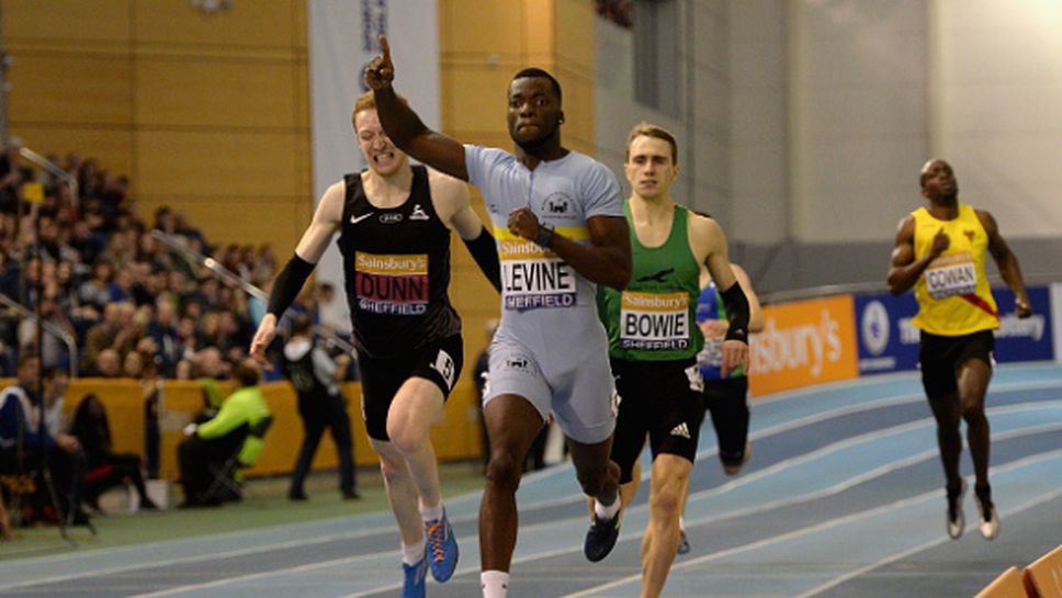 Найджъл Ливайн с пето злато на 400 м в зала