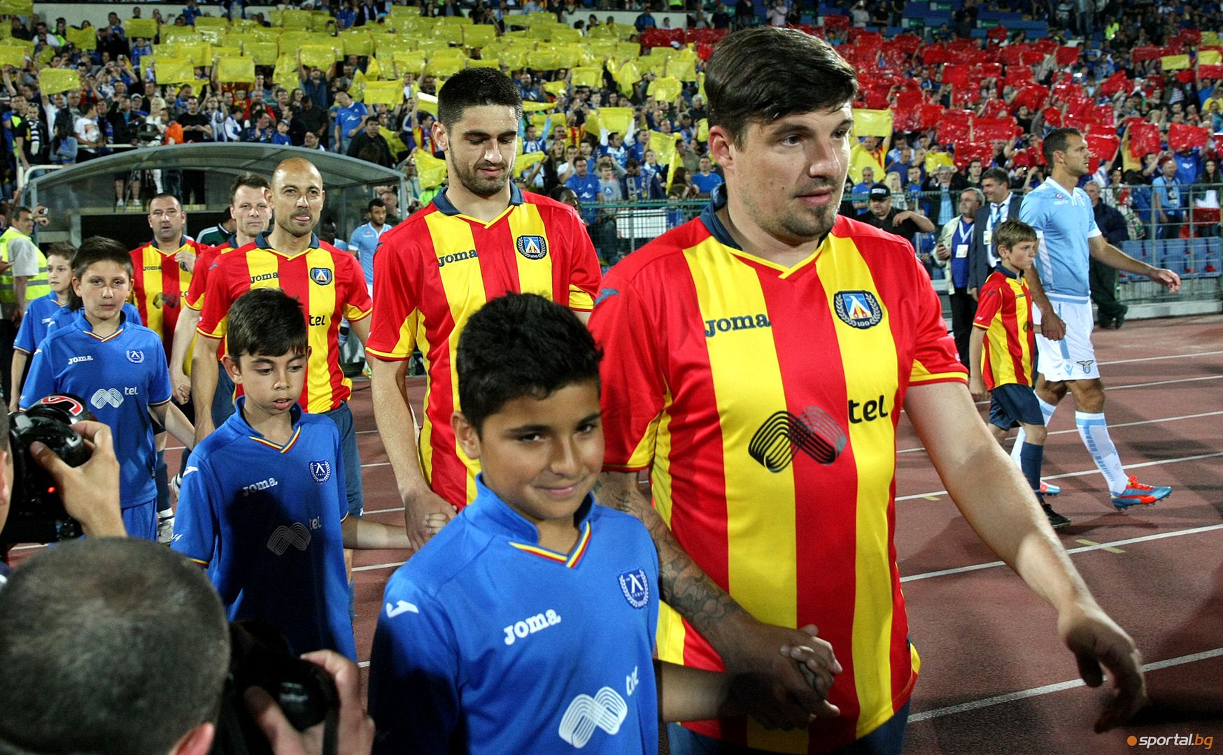 Левски отпразнува вековния юбилей в зрелищен мач с Лацио - част II