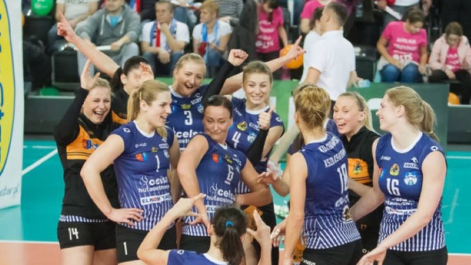 Отборът на Ралица Василева влезе в топ 8 в полското първенство