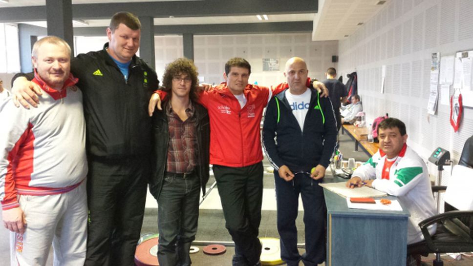 Велики шампиони на тренировката на националите по вдигане на тежести