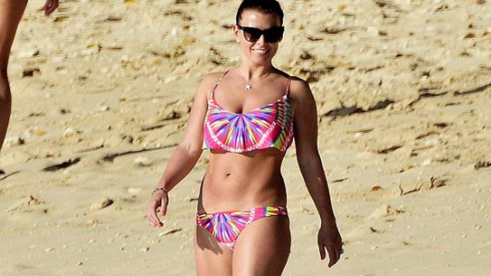 С бижута за 800 000 паунда на плажа?