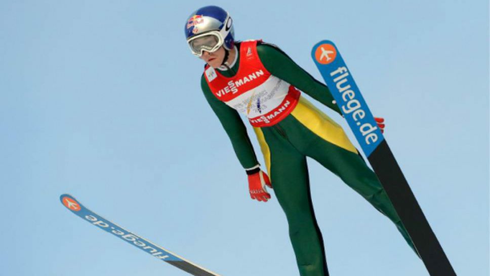 Германия поведе на Япония след ски-скока в отборната надпревара