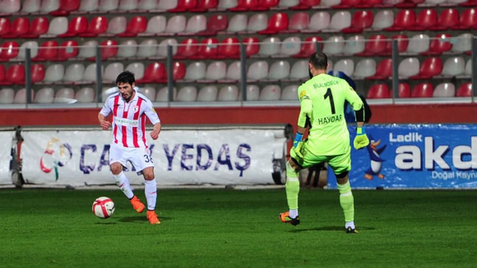 Галин Иванов с първи гол в Турция