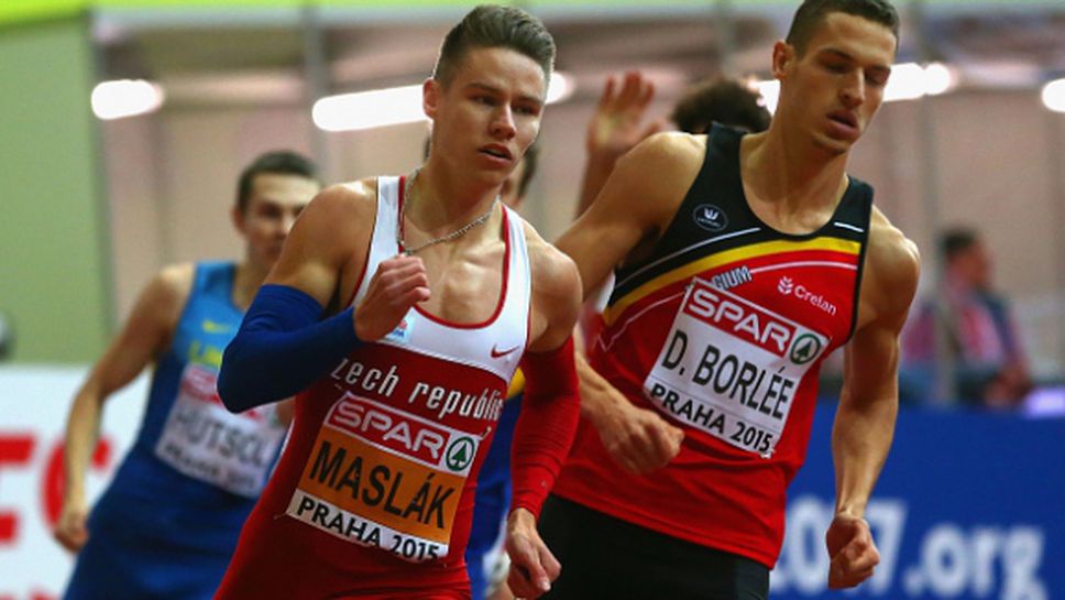 Маслак най-бърз в полуфиналите на 400 метра