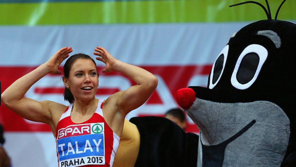 Талай защити титлата си на 60 м/пр с рекорд на Беларус