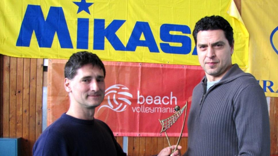 Volley Mania връчва "Златна мрежа" на Пушката
