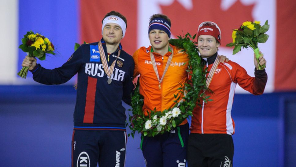 Свен Крамер спечели 7-ма световна титла в многобоя по бързо пързаляне с кънки