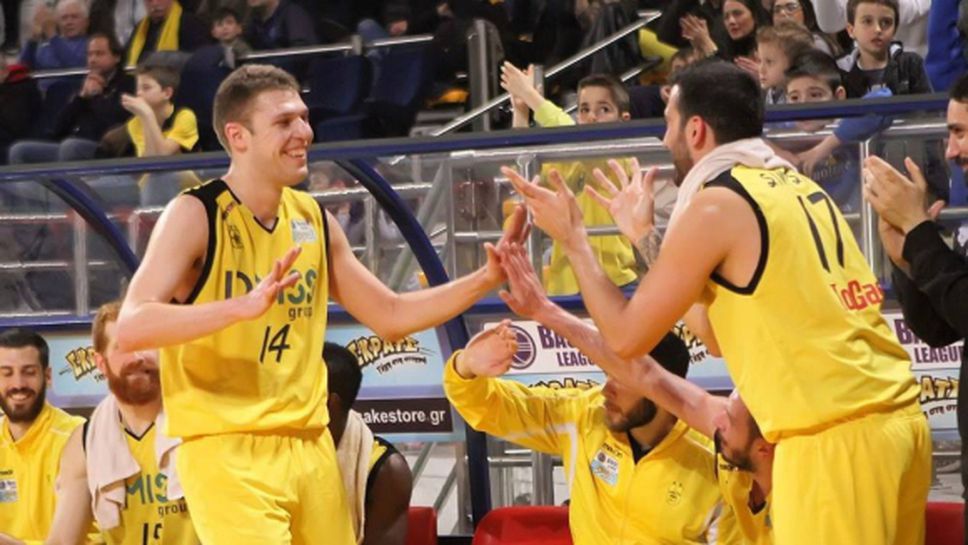 Везенков отново е MVP на кръга в Гърция (видео)