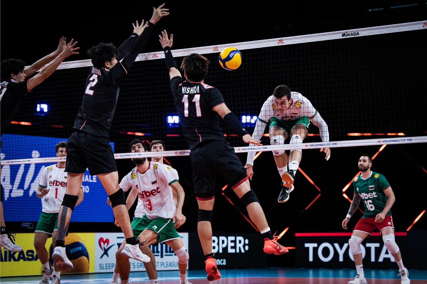 Лига на нациите: България - Япония 0:3