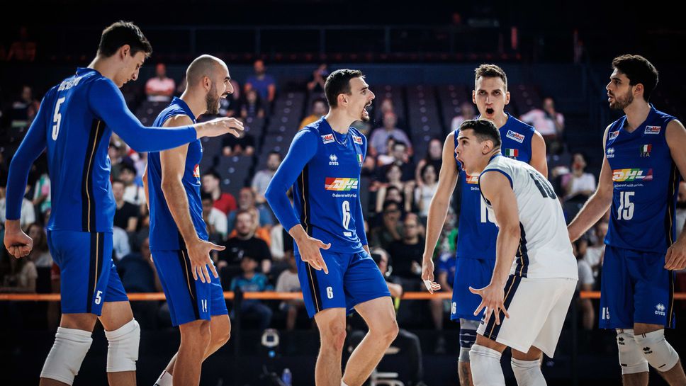 Световните шампиони от Италия се развихриха срещу Иран