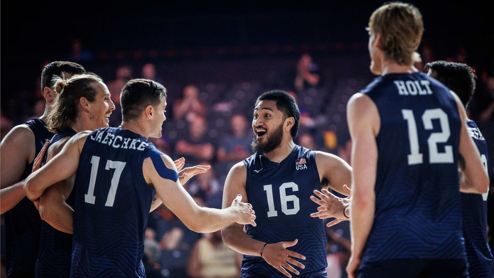 САЩ с чиста победа над Китай във VNL