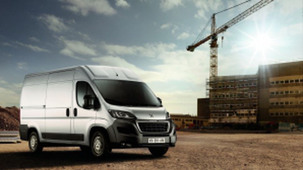 Peugeot въвежда технологията BlueHDi при Boxer