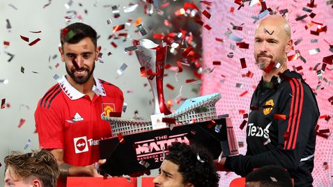  Бруно впечатлен от Тен Хаг, похвали го за дисциплината 