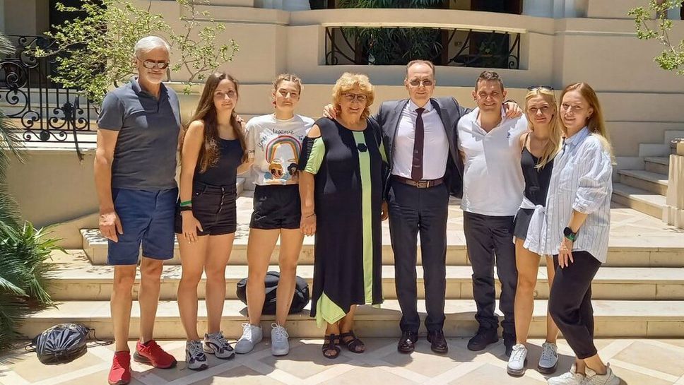 Посланикът на България в Египет прие българските състезателки по фехтовка