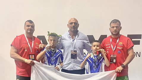  Титла и сребро за България от Световното по ММА за деца 