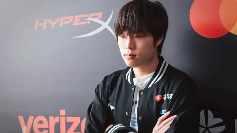 Bin временно се оттегли от състава на вицешампионите от MSI