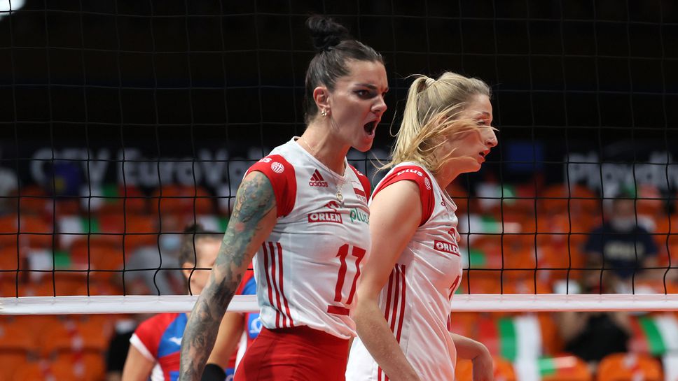 Чехия поведе, но Полша стигна до пълен обрат и победа №3 на Евро 2021 в Пловдив 🏐