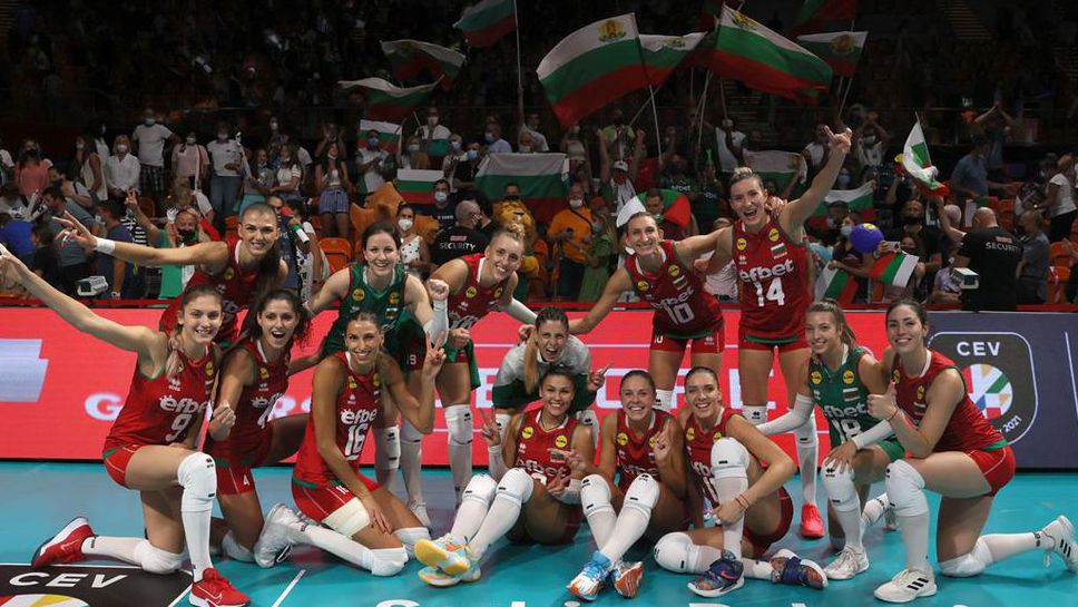 България продължава напред на Евро 2021 след разгром над Испания 🇧🇬🏐🇪🇸
