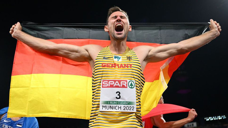 Германия води в класирането по медали на Европейското преди последния ден
