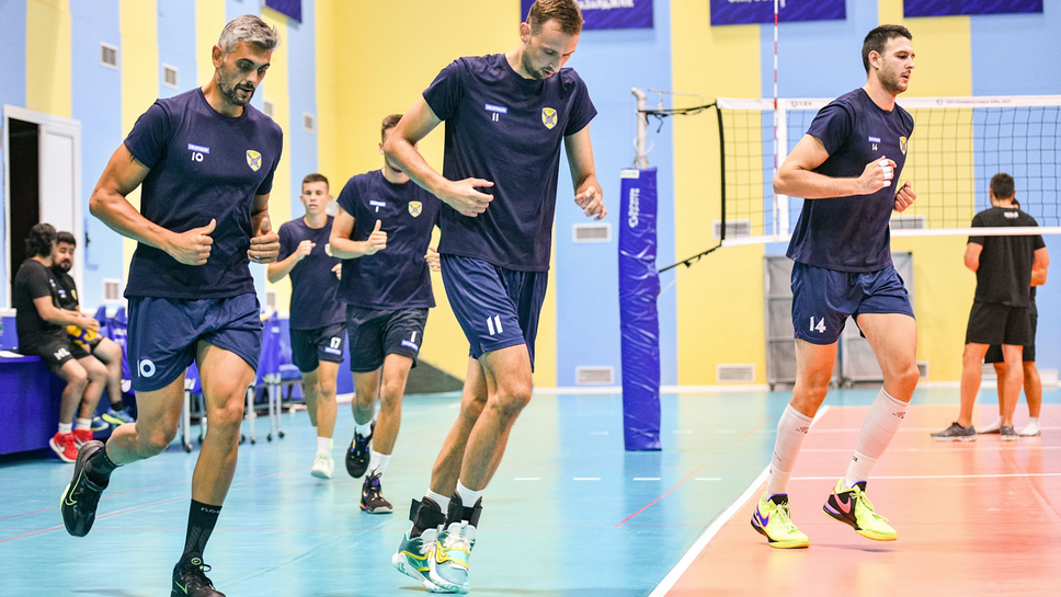 Волейболистите на Хебър проведоха първа тренировка