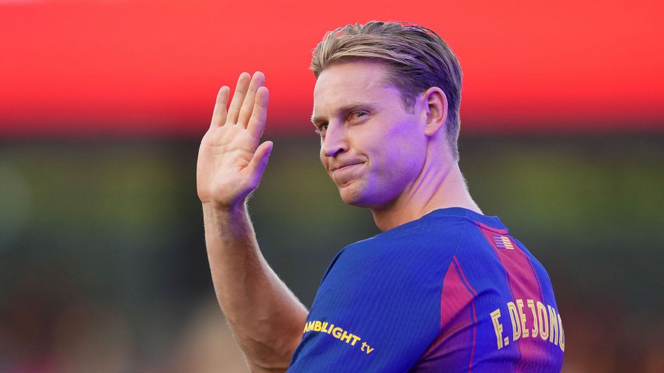 Де Йонг с негативно мнение за американския мач на Барса