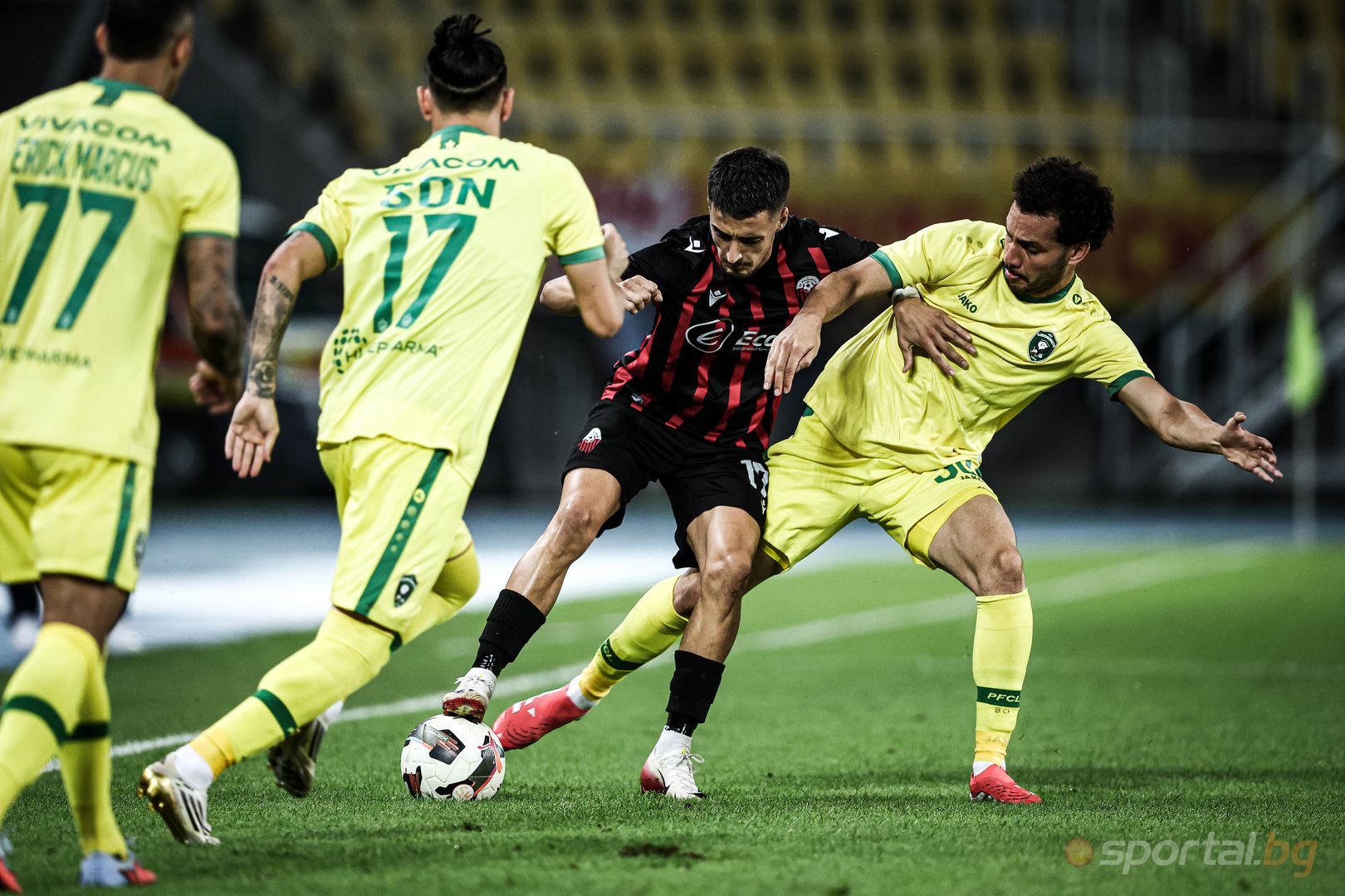 Шкендия 2:1 Лудогорец