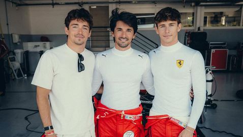  Вече и тримата братя Леклер са карали болид от Формула 1 