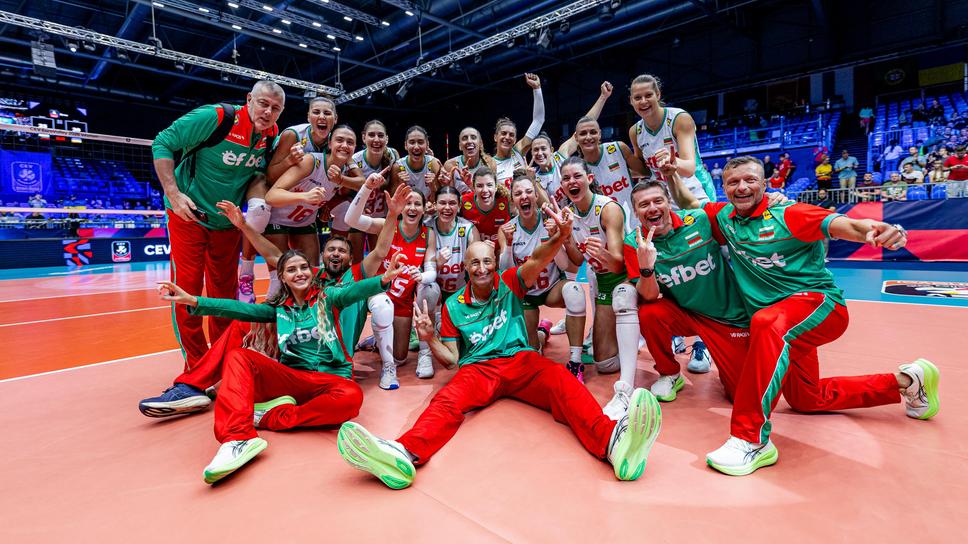 България с перфектно начало на ЕвроВолей 2026