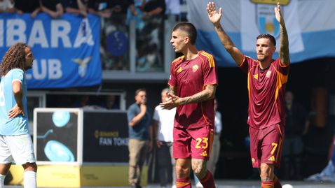 Пелегрини най-после получи шанс от Гасперини и донесе победа на Рома в дербито с Лацио