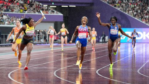 Американките са кралиците на щафетата 4х100, Фрейзър-Прайс се сбогува с медал