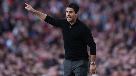  Артета: Взехме абсолютния най-малко 