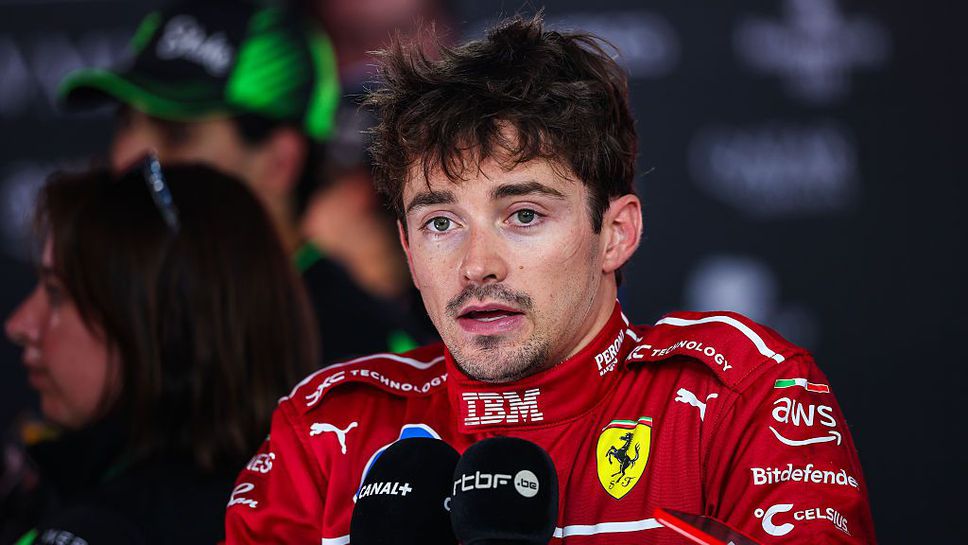 В хода на Гран При на Азербайджан Шарл Леклер пропусна