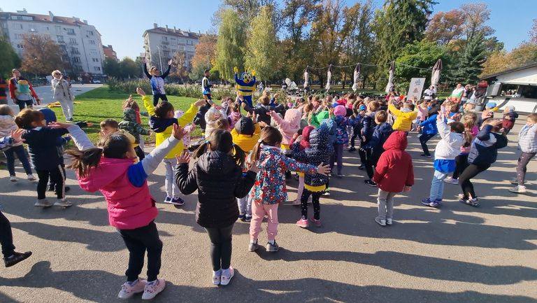 На 21 октомври 2022 в парк Заимов се проведе спортен