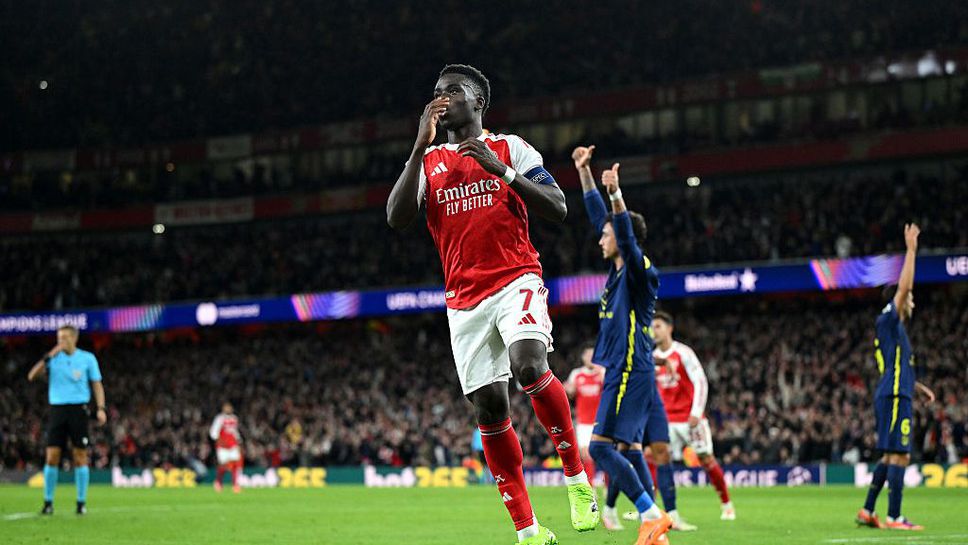 Сака ще подпише рекорден за Арсенал договор