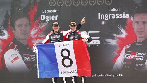 Себастиен Ожие спечели осма титла във WRC след триумф в Рали Монца