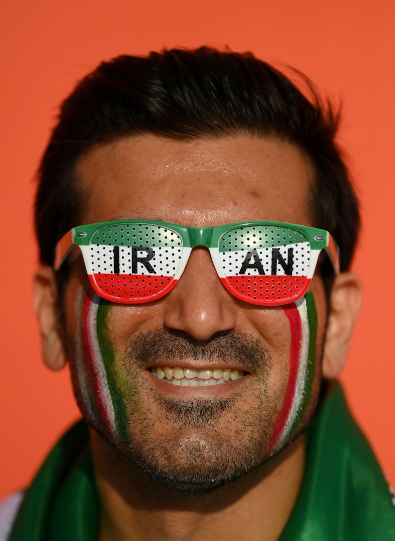 Феновете на Англия - Иран