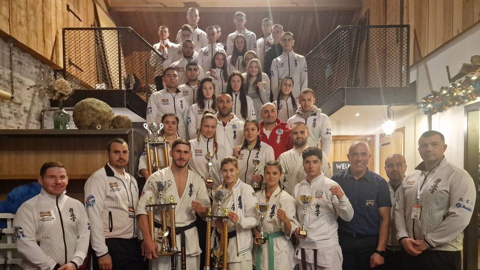 Националите ни по карате киокушин спечелиха четири титли на Световното в Нидерландия