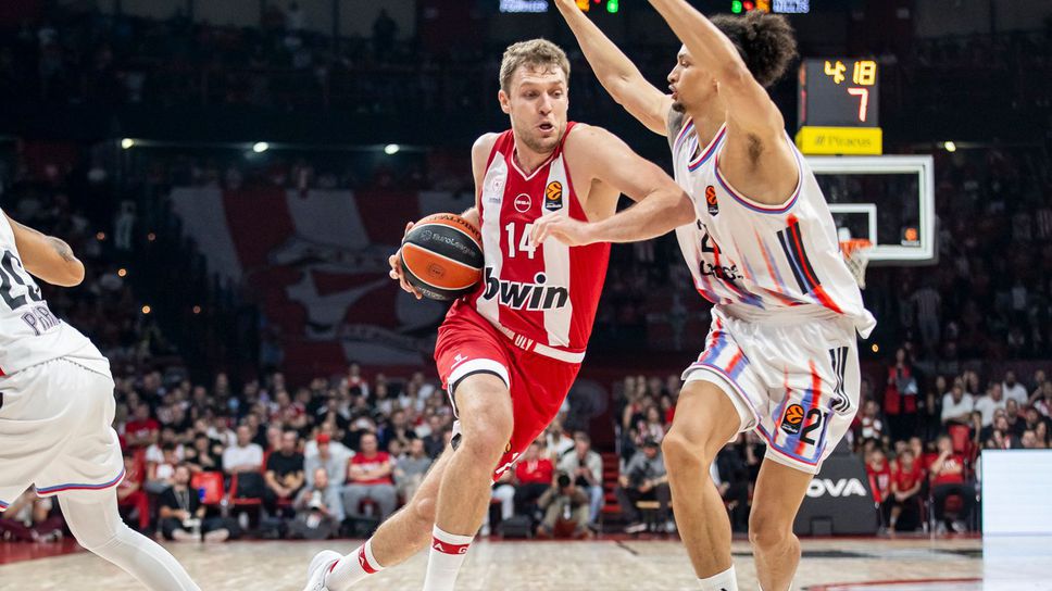 Везенков и Олимпиакос с осма победа за сезона в Евролигата