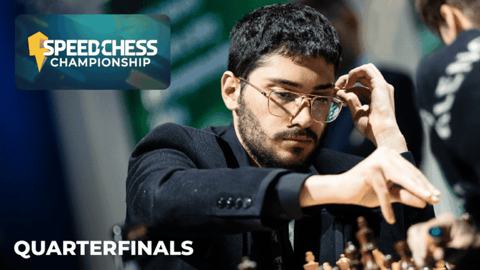 Фиружа очаквано на полуфинал на Speed Chess Championship