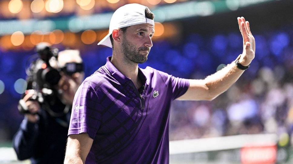 Най добрият български тенисист Григор Димитров запази своята 44 а